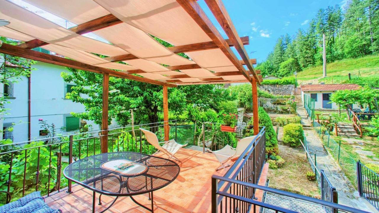 La Torre Del Vicario Villa Palazzuolo Sul Senio Kültér fotó